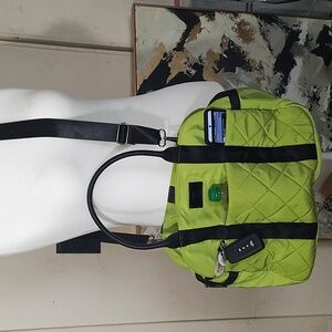 STEVE MADDEN NEON GREEN TOTE